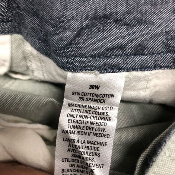 Wallin & Bro Stretch NWT Size 30 Shorts Light Green - Picture 5 of 5